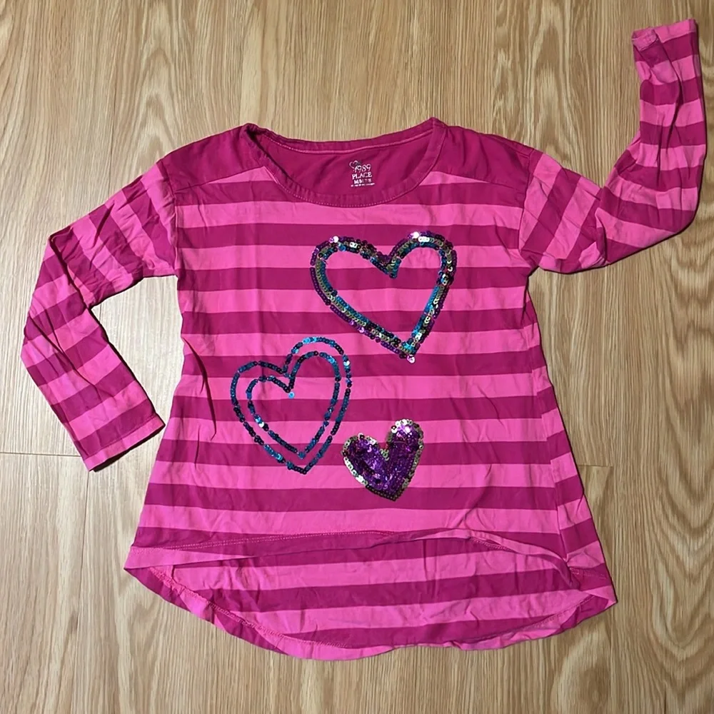 Lot of 4 Children’s Place Long-Sleeve Tees